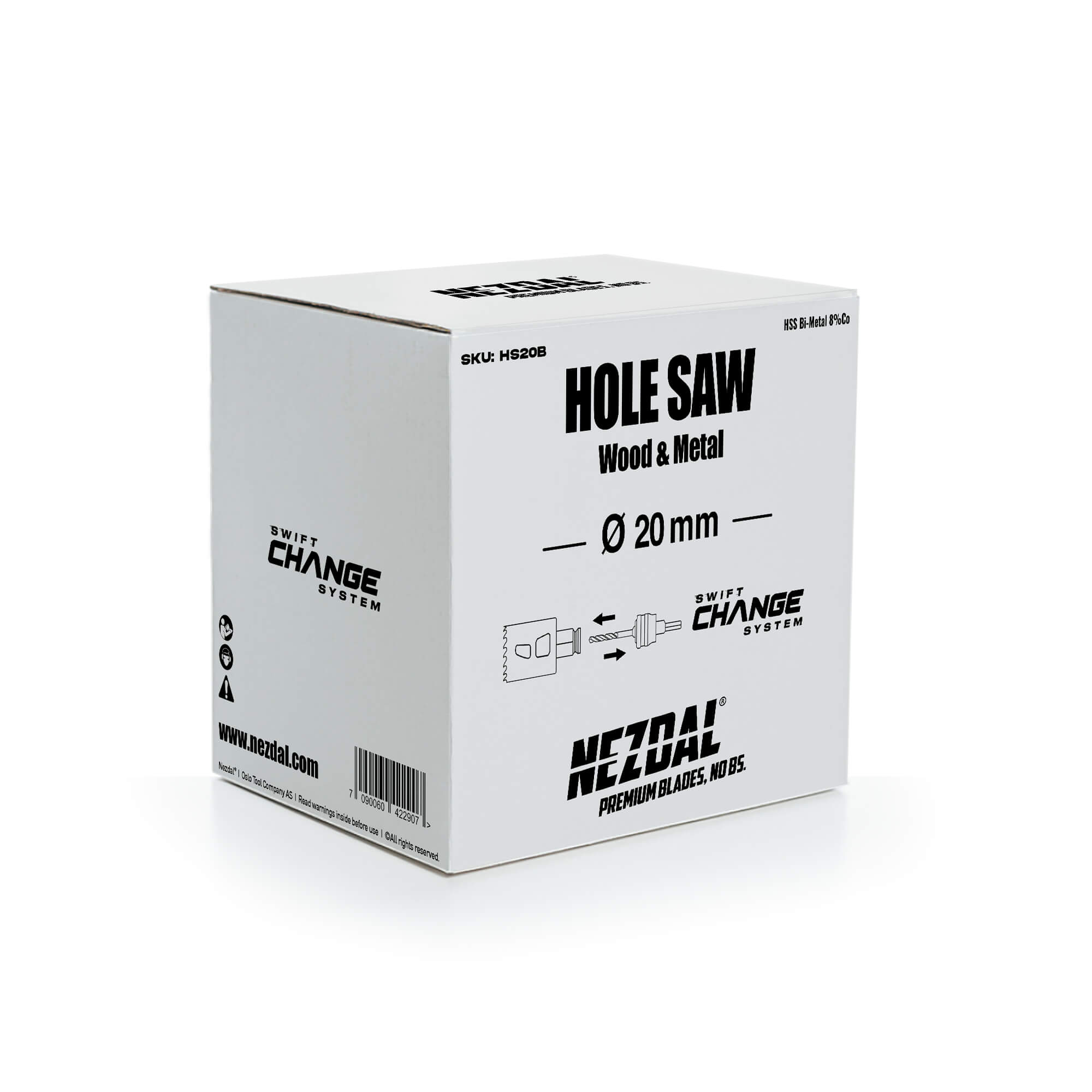 20mm | Holz & Metall | Grizzly BiM® | Lochsäge