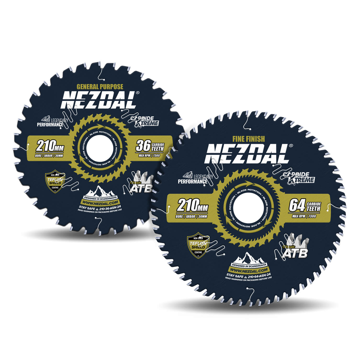210mm Duo | 36, 64T | Universell, Superfeine Schnittqualität | Kappsäge