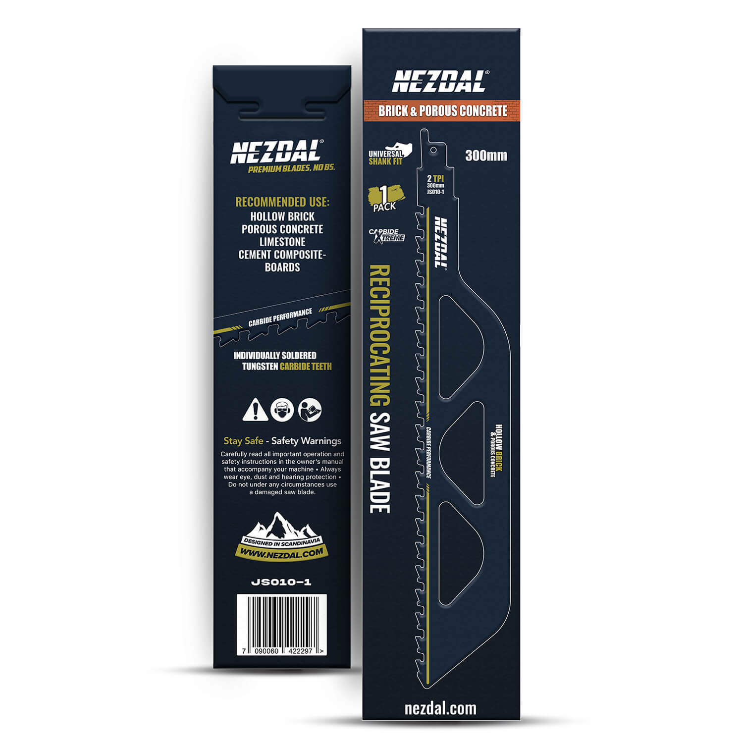 300mm | Ziegel & Porenbeton | Hartmetall | Säbelsägeblatt