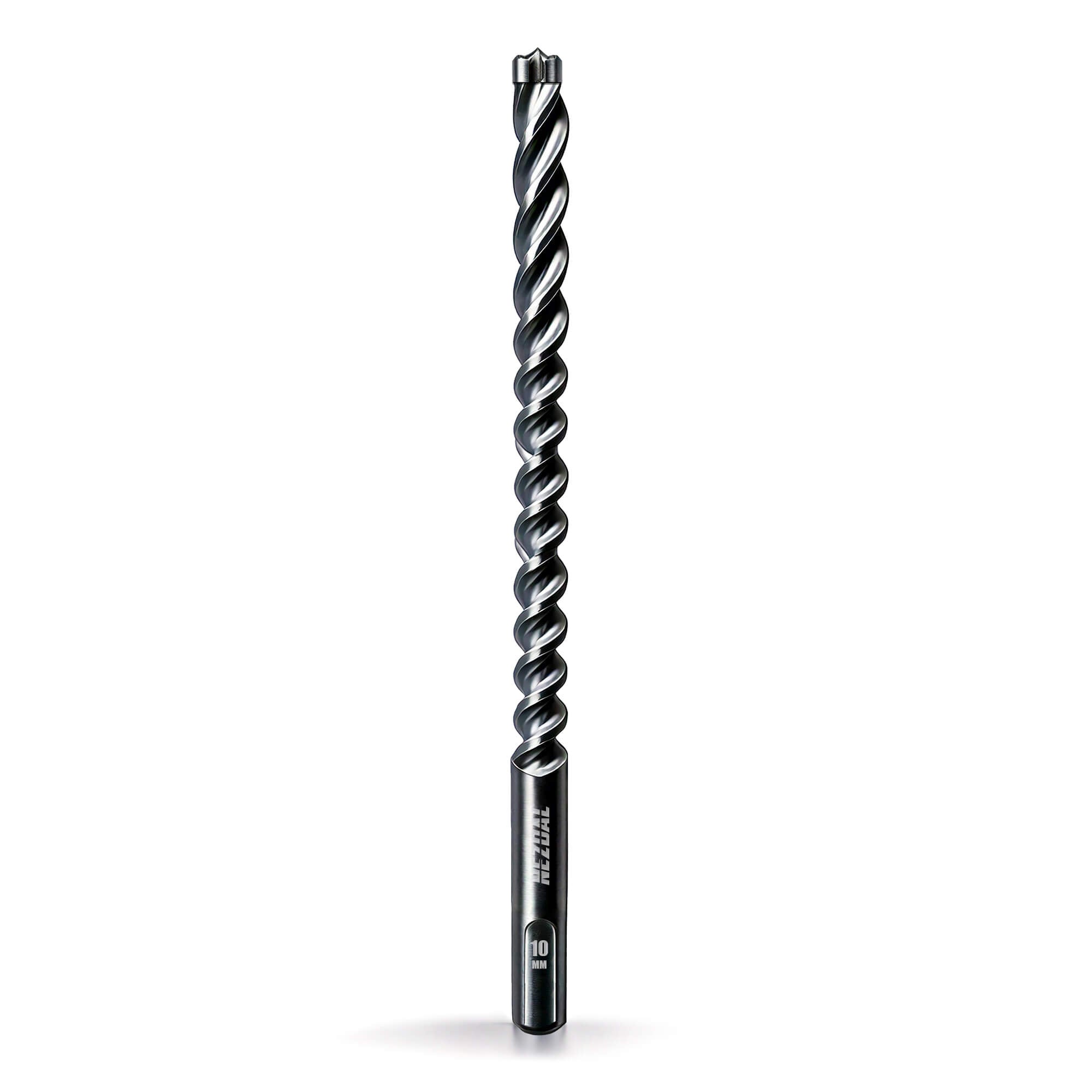 10 x 465mm | Stahlbeton, Mauerwerk, Stein | Der beste Betonbohrer auf dem Markt | Für SDS Plus Bohrhämmer