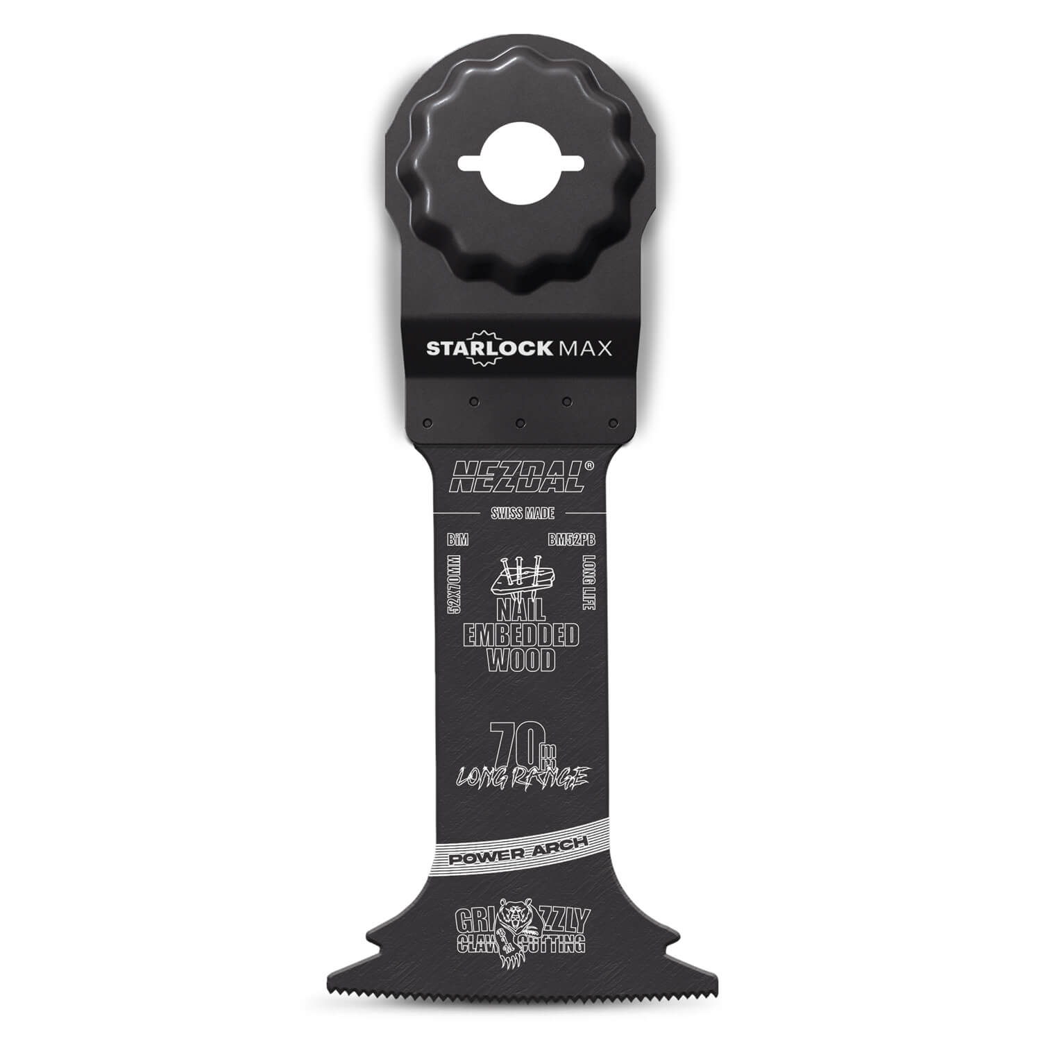 Holz & Nägel | 52x70mm | 70mm Schnitttiefe | Power Arch | Starlock Max®