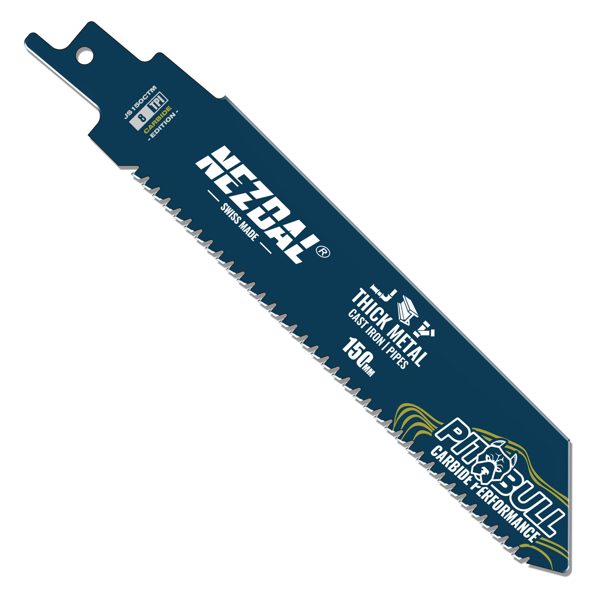 Dickblech | 150mm | 50X Lebensdauer | Carbide Performance | Säbelsägeblatt