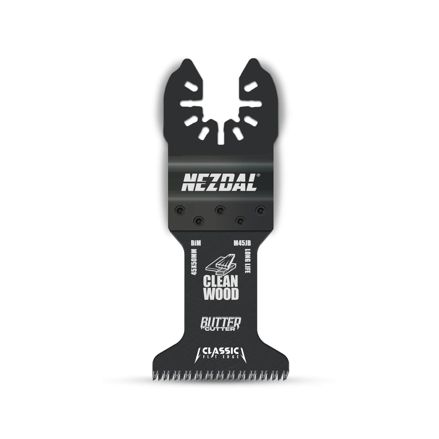 Holz | 45x50mm | Stable, Saubere Schnitte | Multitool-Sägeblatt