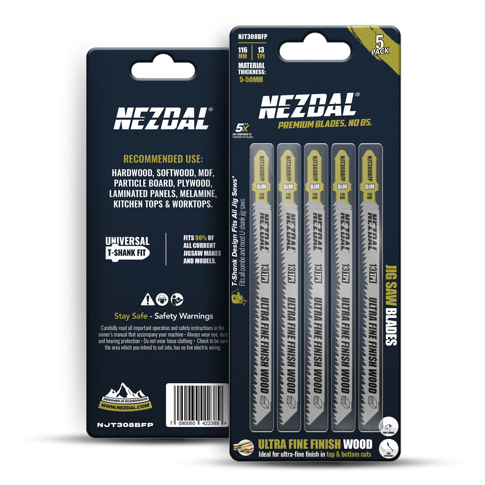 picture of jig saw blade packaging