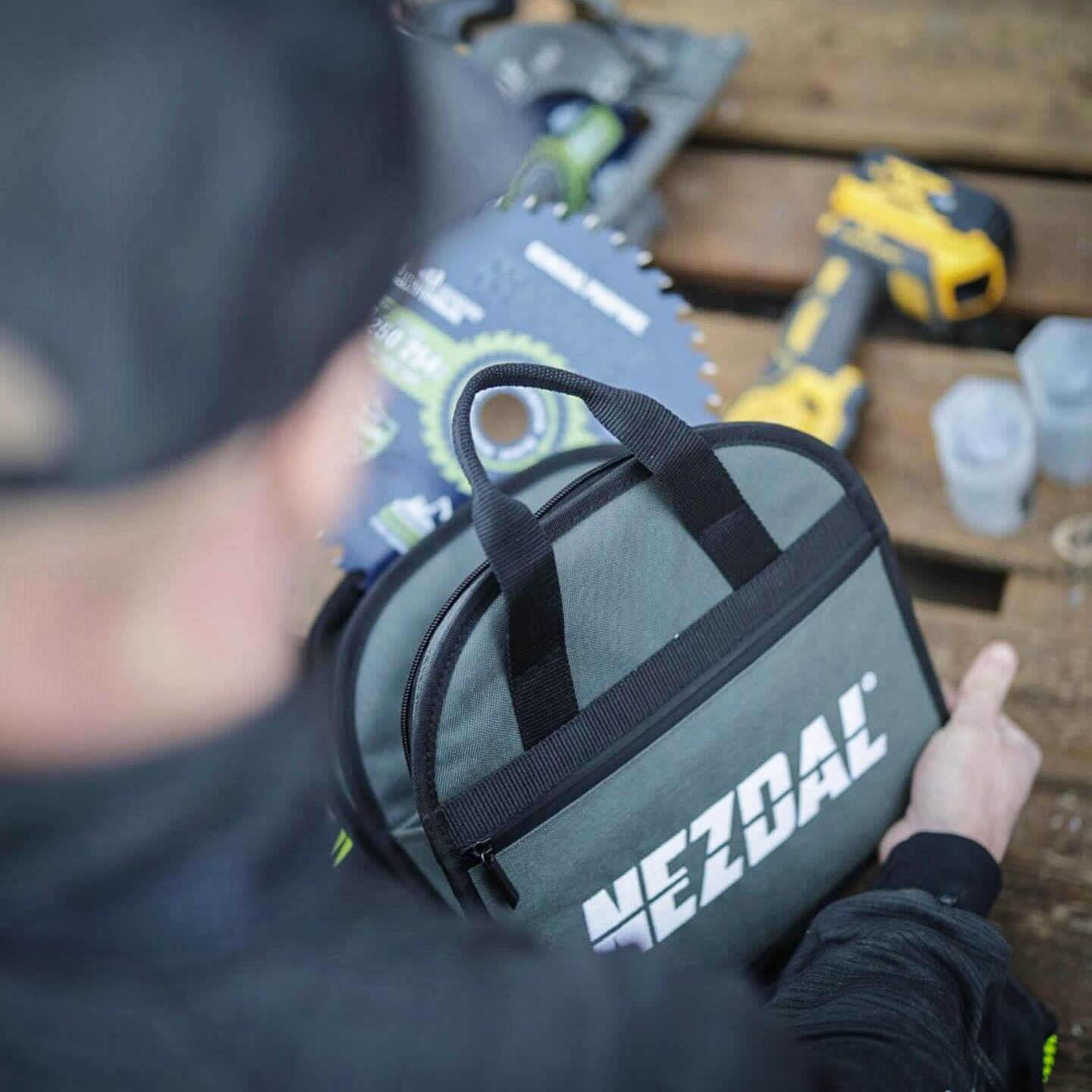 Aufbewahrungstasche | Passend für 6 Kreissägeblätter bis 260mm