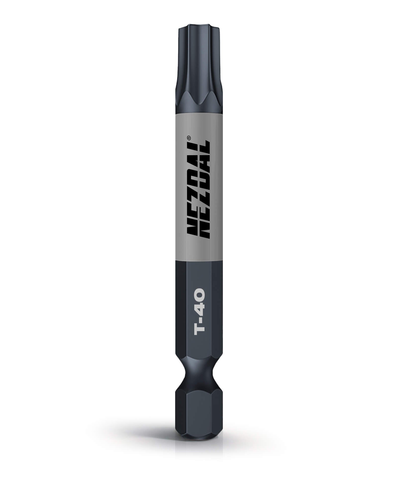 T40 | Bits | 60mm Länge | Farbcodiert | Perfekte Passform | Für Schlagschrauber & Bohrschrauber | 2 Stk.